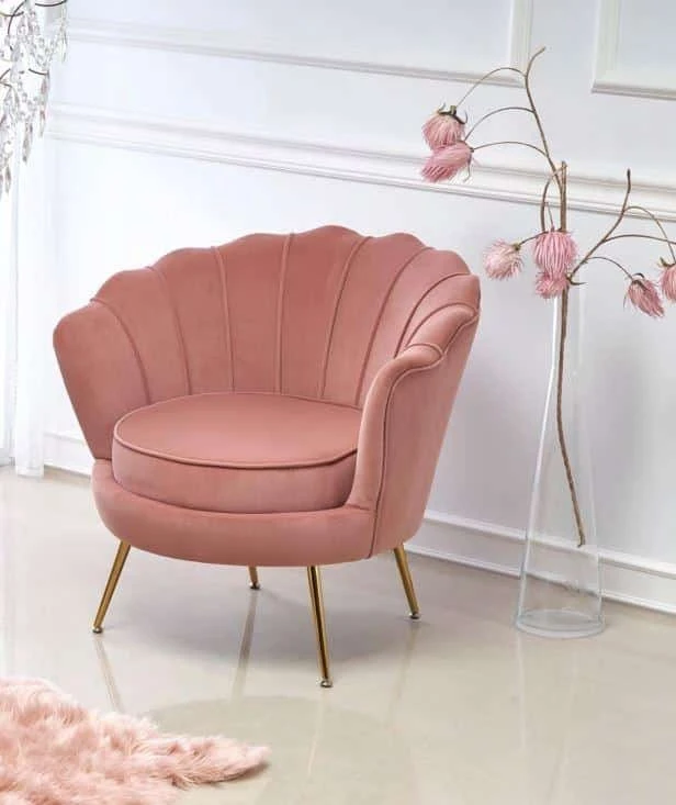 Křeslo Amorinito - světle růžové