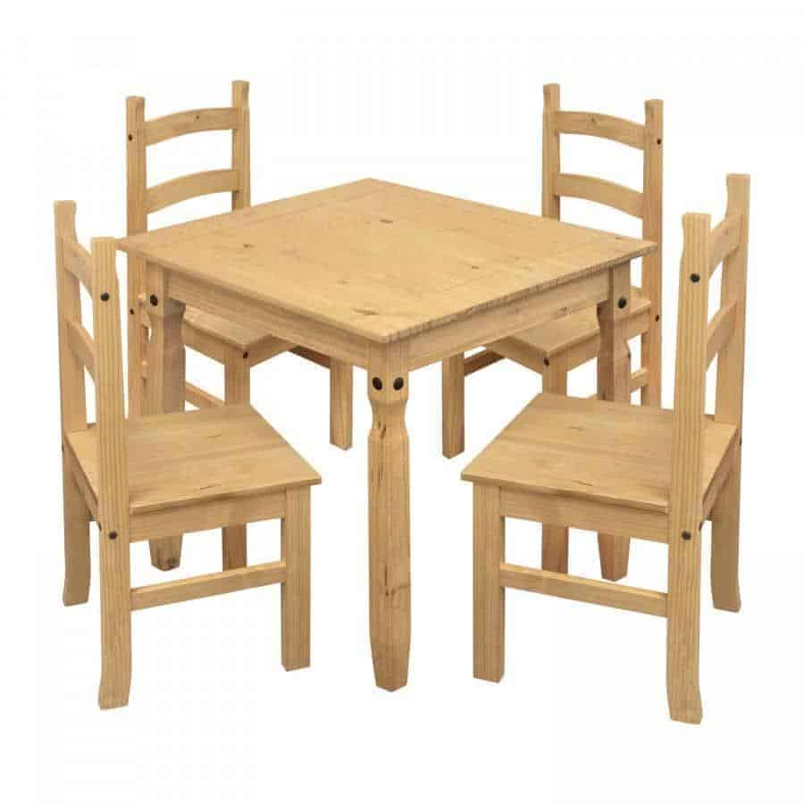Levně Idea Jídelní stůl 16117 + 4 židle 1627 - CORONA 2