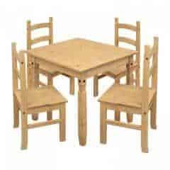 Jídelní stůl 16117 + 4 židle 1627 - CORONA 2