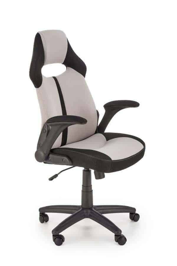 Halmar Kancelářská židle BLOOM - šedá/černá