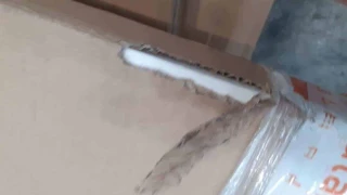 Postel TETRIX s roštem LOZ/160/B, bílý lesk - II.jakost č.3 Postel TETRIX s roštem LOZ/160/B, bílý lesk - II.jakost č.3