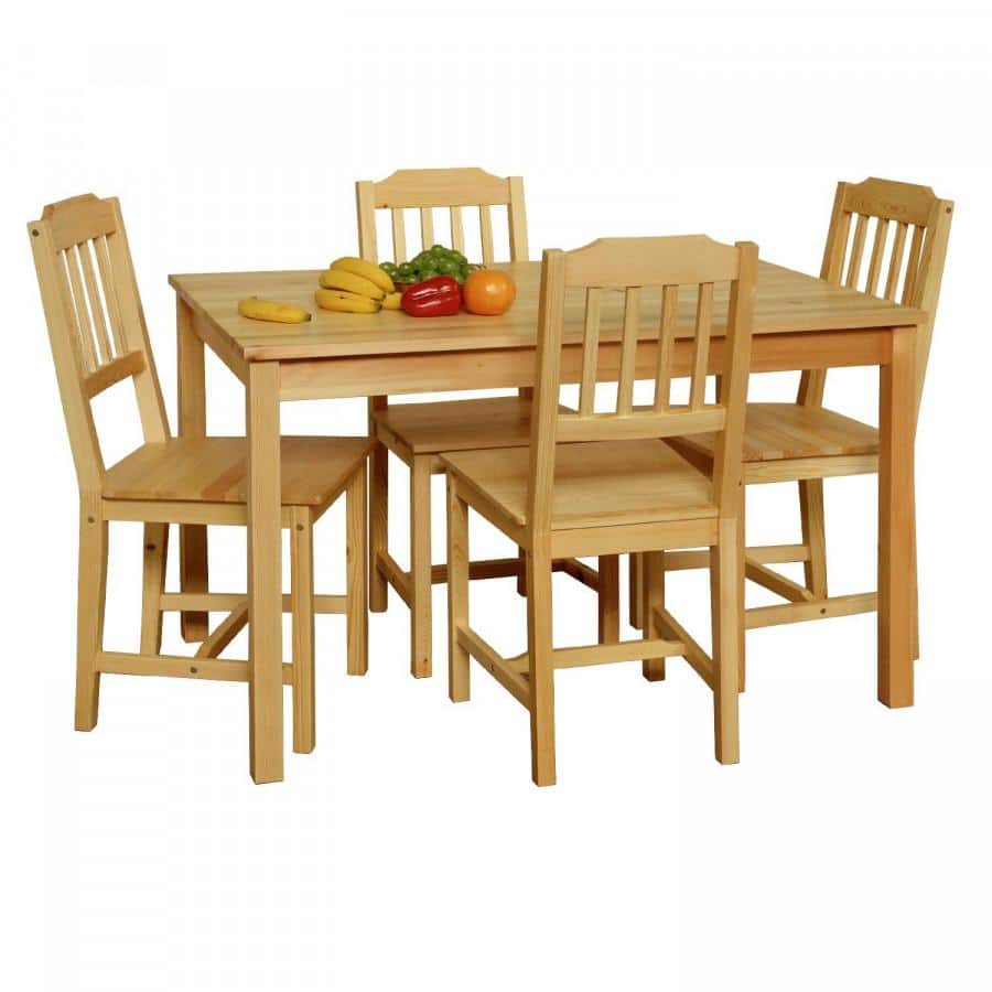 Levně Idea Stůl + 4 židle 8849 lak