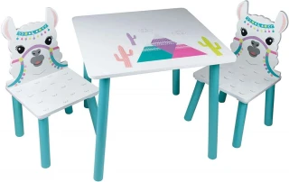Dětský stůl s židlemi Alpaka DSBH0736