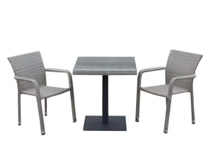 Zahradní designový set BARCELONA - šedý
