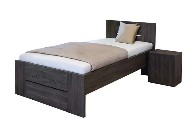 Ahorn Jednolůžková postel Lorano Postel Lorano 210*140 cm DD dub světlý/Eiche hell 4B