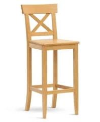 Barová židle Hoker - dub č.1