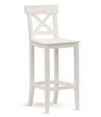 Barová židle Hoker - bílá