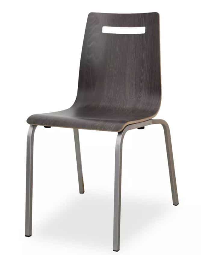 MIKO Jídelní židle Prima - podnož chrom/RALL 9006