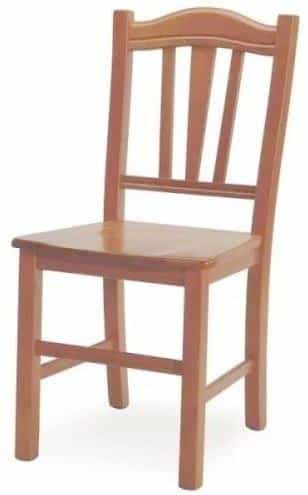 MIKO Dřevěná židle Silvana masiv - rustikal