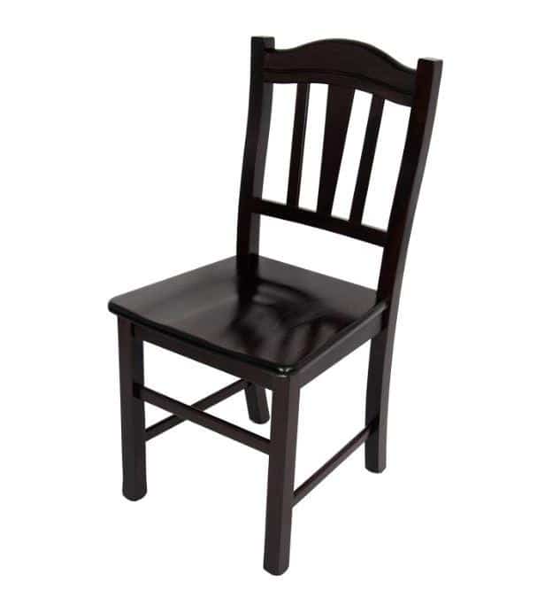MIKO Dřevěná židle Silvana masiv - wenge