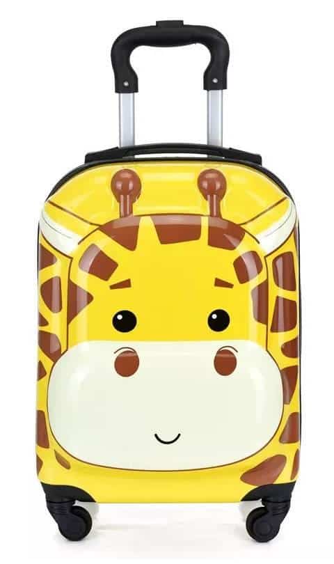 Levně bHome Dětský cestovní 3D kufr Žirafa 29l KFBH1206