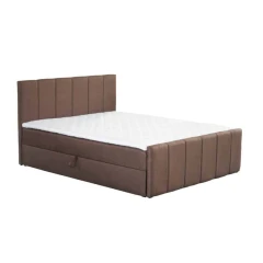 Boxspringová postel STAR 160x200 - hnědá