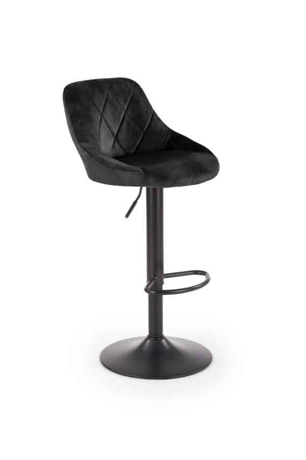 Halmar Barová židle H101 - černá