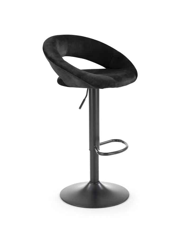 Levně Halmar Barová židle H102 - černá