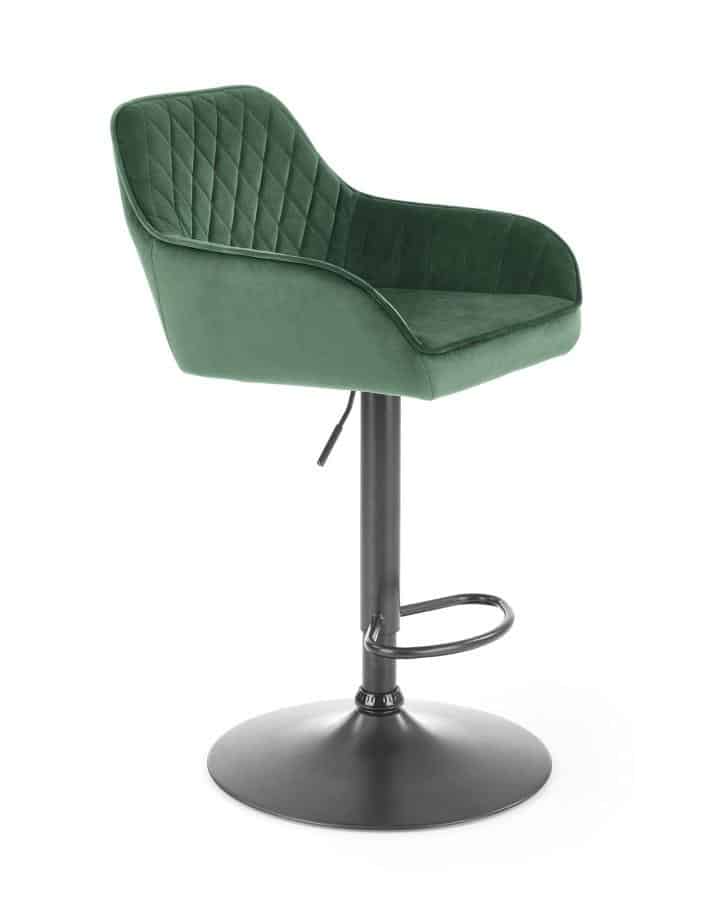 Levně Halmar Barová židle H103 - zelená