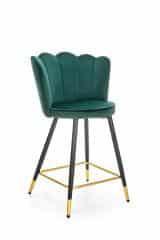 Barová židle H106 - zelená