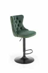 Barová židle H117, zelená - II.jakost