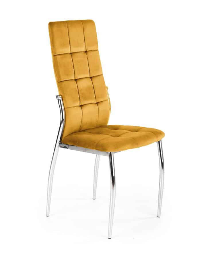 Levně Halmar Jídelní židle K416 - žlutá