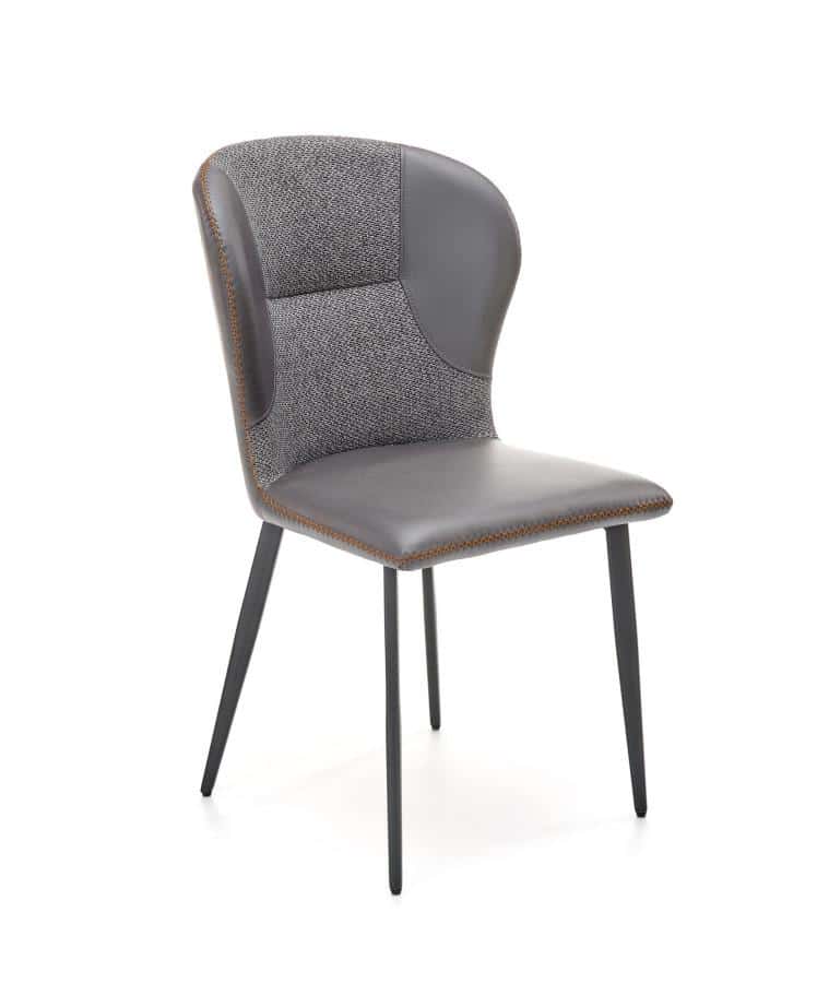 Levně Halmar Jídelní židle K466 - šedá