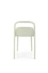 K490 krzesło plastik miętowy(1p=4szt)
