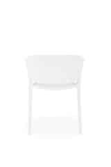 K491 krzesło plastik biały (1p=4szt)