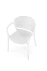 K491 krzesło plastik biały (1p=4szt)