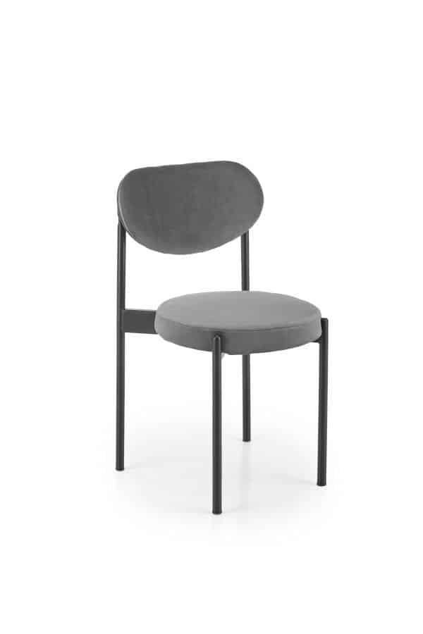 Halmar Jídelní židle K509 - šedá