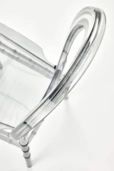 K513 krzesło poliwęglan, dymiony (1p=4szt)