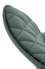 K520 krzesło nogi - czarne, siedzisko - ciemny zielony (1p=2szt)