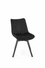 K520 krzesło nogi - czarne, siedzisko - czarny (1p=2szt)