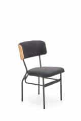 Židle SMART-KR, dub/černá