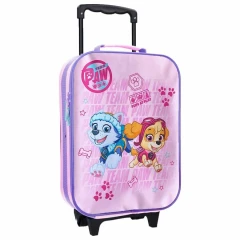 Dětský cestovní kufr Tlapková Patrola růžová KFBH1228