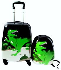 Dětský cestovní kufr a batůžek Dinosaurus 29l KFBH1255
