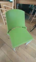 Jídelní židle Shine světle zelená - II.jakost č.4