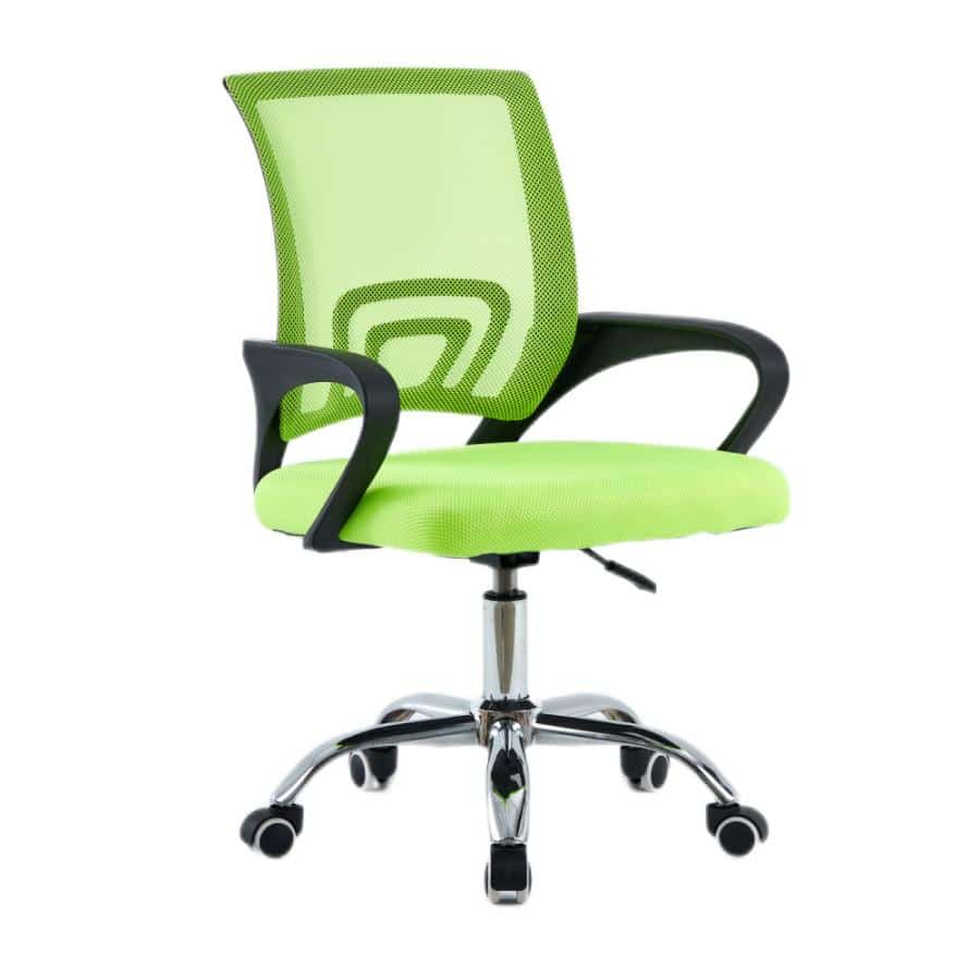 Tempo Kondela Kancelářská židle DEX 4 NEW - zelená/černá + kupón KONDELA10 na okamžitou slevu 3% (kupón uplatníte v košíku)