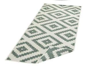 NORTHRUGS - Hanse Home koberce kusový koberec Twin-Wendeteppiche 103131 grün creme
