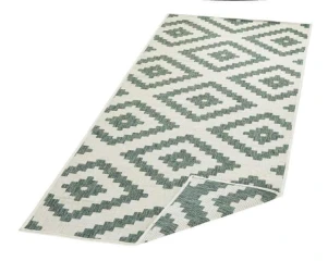 NORTHRUGS - Hanse Home koberce kusový koberec Twin-Wendeteppiche 103131 grün creme