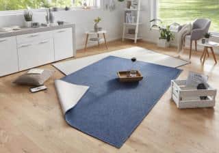 NORTHRUGS - Hanse Home koberce kusový koberec Twin-Wendeteppiche 103100 blau creme