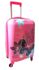 Dětský cestovní kufr Motýlci velký 45l KFBH1269
