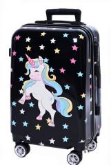 Dětský cestovní kufr Unicorn s hvězdami 45l KFBH1272