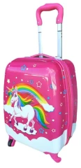 Dětský cestovní kufr Jednorožec s duhou 29l KFBH1270
