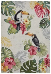 Hanse Home kusový koberec Flair 105608 Tropical Dream Creme Multicolored