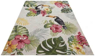 Hanse Home kusový koberec Flair 105608 Tropical Dream Creme Multicolored