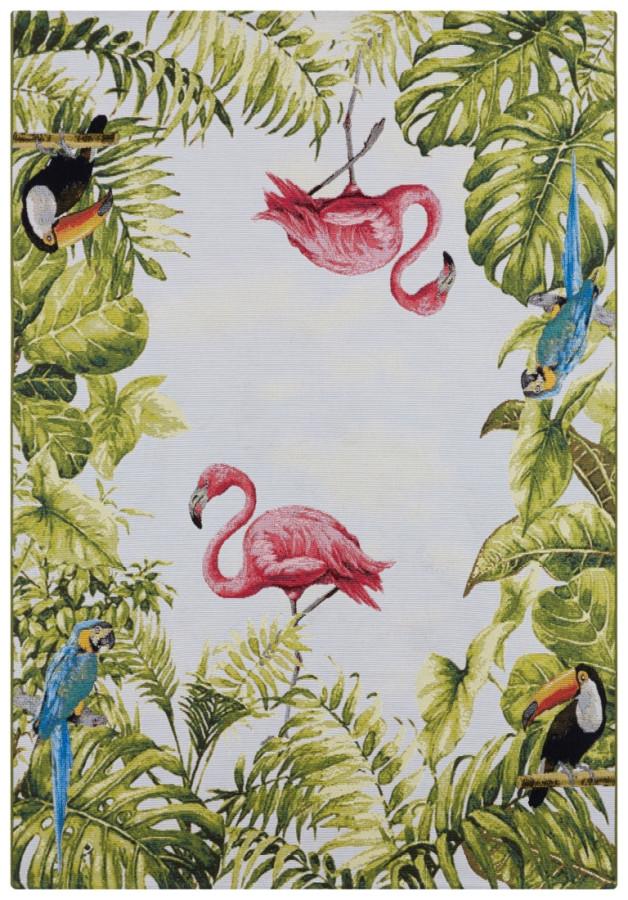 Hanse Home Kusový koberec Flair 105616 Tropical Birds 200x285 cm