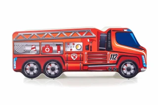 Dětská postel FIRE TRUCK (hasičské auto) č.2