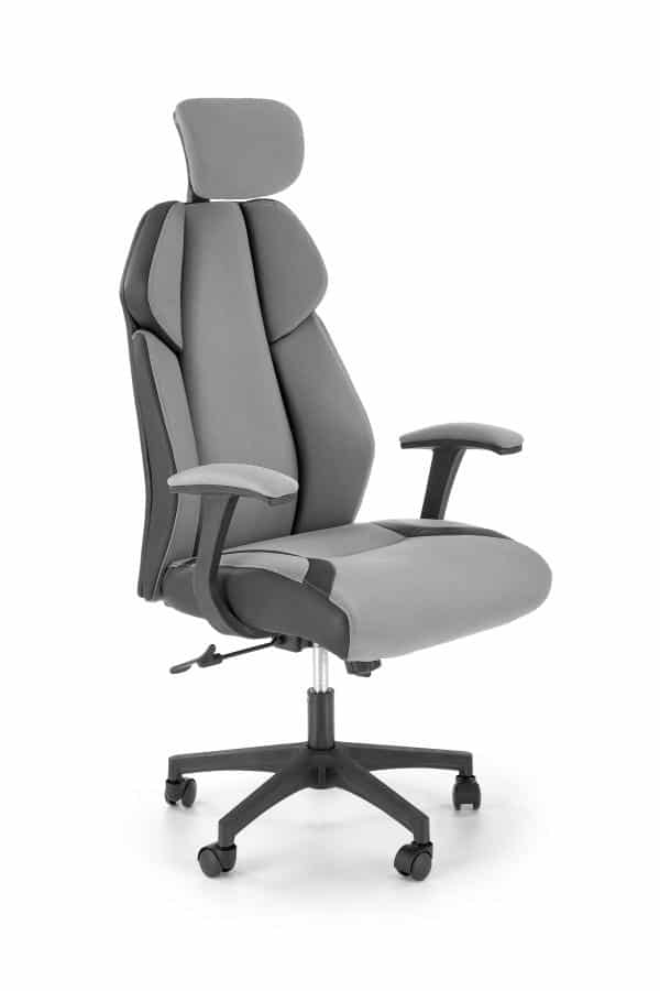 Halmar Kancelářská židle CHRONO - šedá/černá