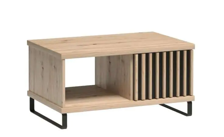 Casarredo Konferenční stolek na nohách 1S BARBUS dub artisan/černá