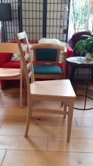 Dřevěná židle Simone dub sonoma - II.jakost č.4