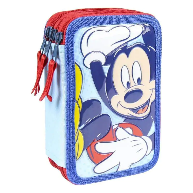 bHome Školní penál třípatrový s náplní Myšák Mickey 3D PEBH1297