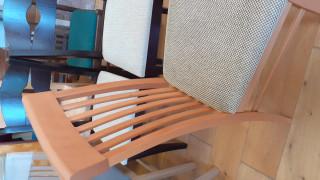 Jídelní židle K2 čalouněná olše/crema - II.jakost č.3